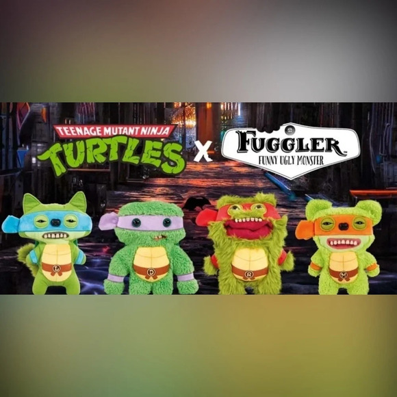 New In Box! Full Set of Fuggler Limited Edition TMNT - Picture 2 of 9